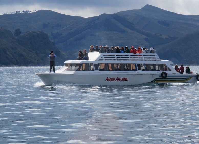 Picture 2 for Activity From La Paz: Lake Titicaca Tour and Zip Line Experience