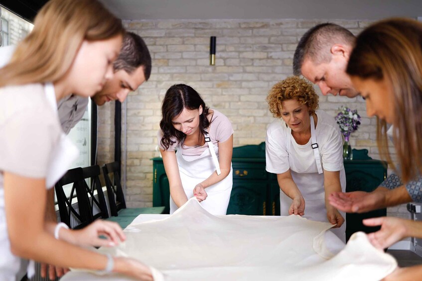 Budapest: 100% Hands-On Stretched Strudel Making Class