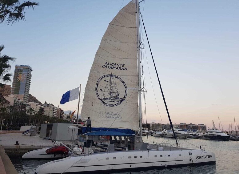 Picture 4 for Activity Alicante: 2-Hour Late Afternoon Catamaran Cruise