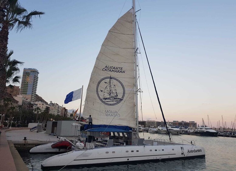 Picture 4 for Activity Alicante: 2-Hour Late Afternoon Catamaran Cruise