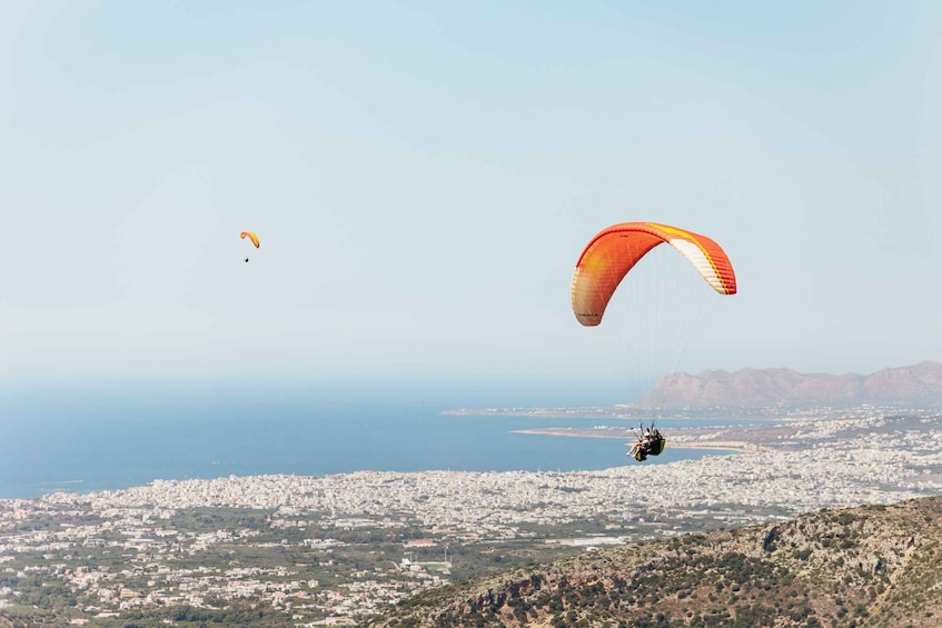 Picture 9 for Activity Chania: Paragliding Tandem Flight