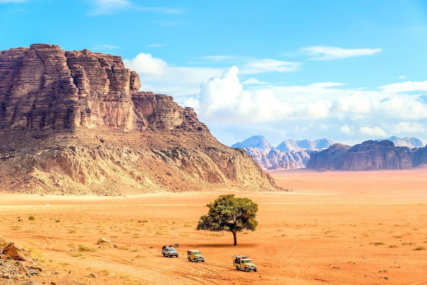 From Aqaba: Jeep Tour to Wadi Rum Desert