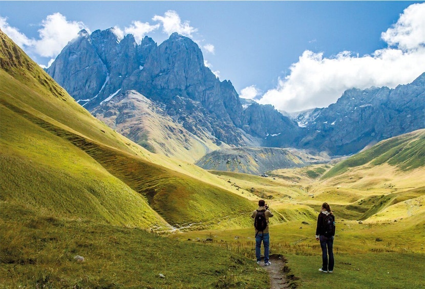 Juta: One Day Trip Hiking Towards Chaukhi Mountains