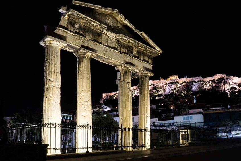 Picture 5 for Activity Athens: 2-Hour Highlights Tour by E-Bike After Sunset