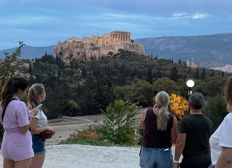 Picture 2 for Activity Athens: 2-Hour Highlights Tour by E-Bike After Sunset