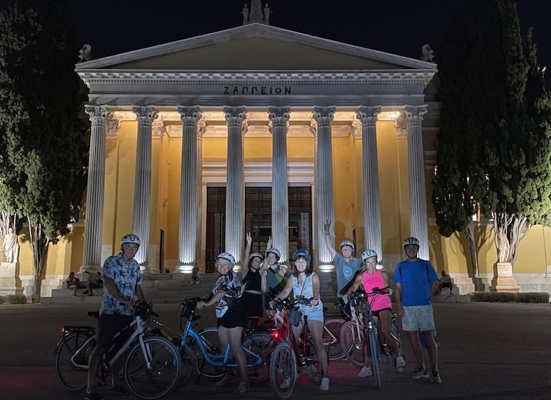 Picture 3 for Activity Athens: 2-Hour Highlights Tour by E-Bike After Sunset