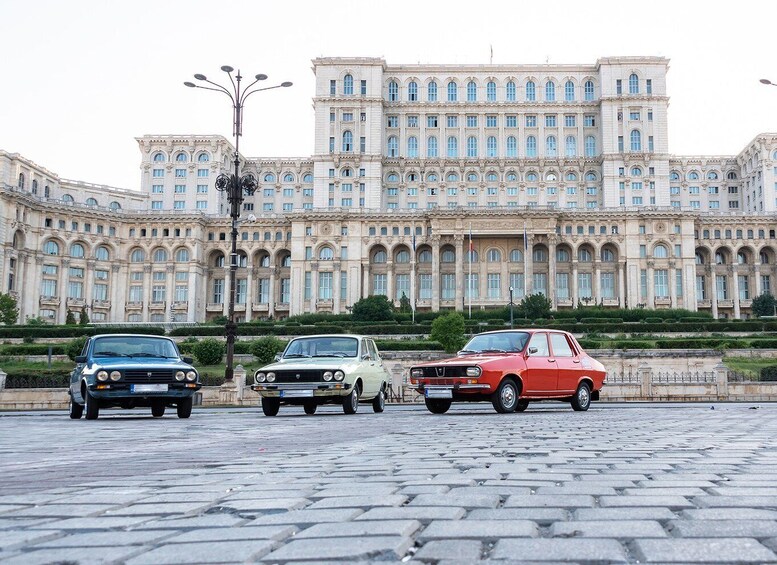 Picture 9 for Activity Bucharest: Private Three Neighborhoods Tour by Vintage Car