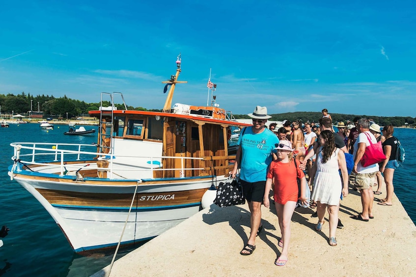 Picture 11 for Activity Rovinj: Sunset Cruise with Swim Stop, Drinks, and Fruits