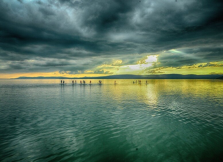 Picture 8 for Activity Lake Balaton: Sunset SUP Tour Tihany