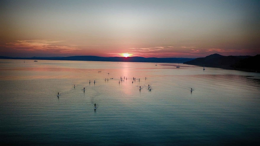 Picture 7 for Activity Lake Balaton: Sunset SUP Tour Tihany