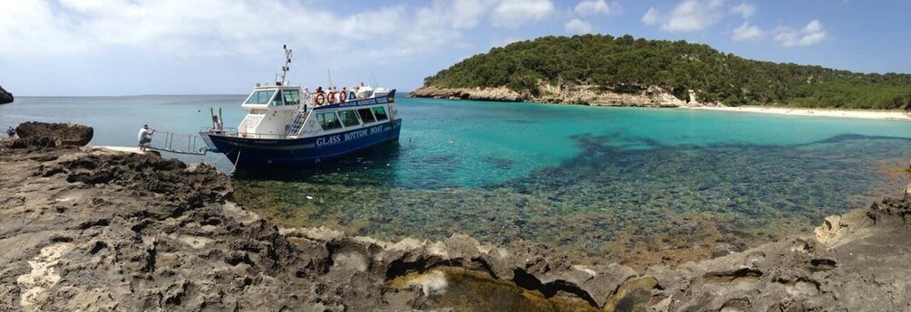 Picture 3 for Activity From Cala Galdana: 2-Hour Glass-Bottom Boat Trip