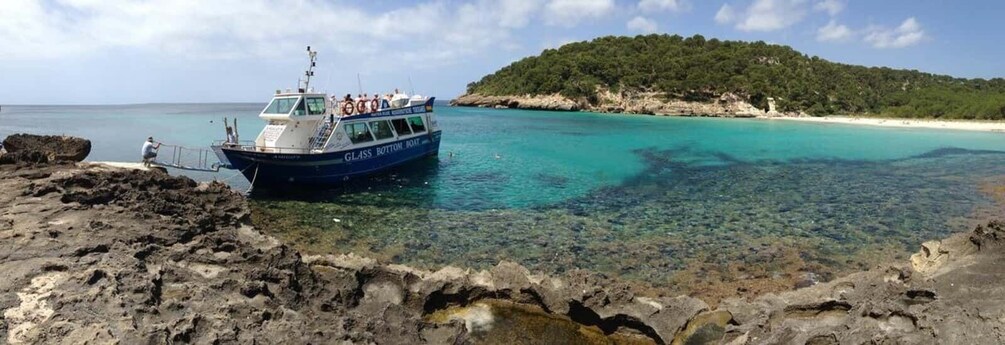 Picture 3 for Activity From Cala Galdana: 2-Hour Glass-Bottom Boat Trip