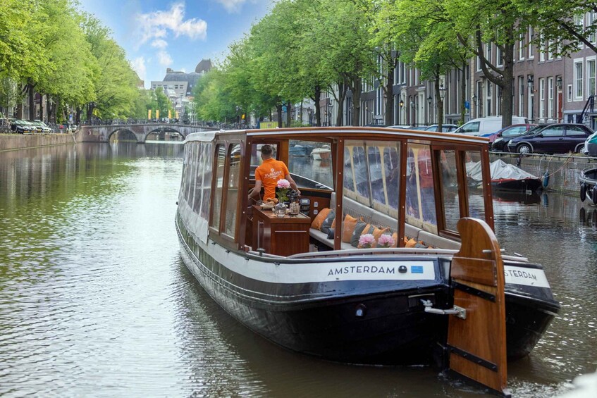 Picture 18 for Activity Amsterdam: Classic Boat Cruise with Cheese & Wine Option