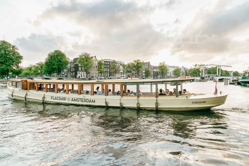 Picture 15 for Activity Amsterdam: Classic Boat Cruise with Cheese & Wine Option