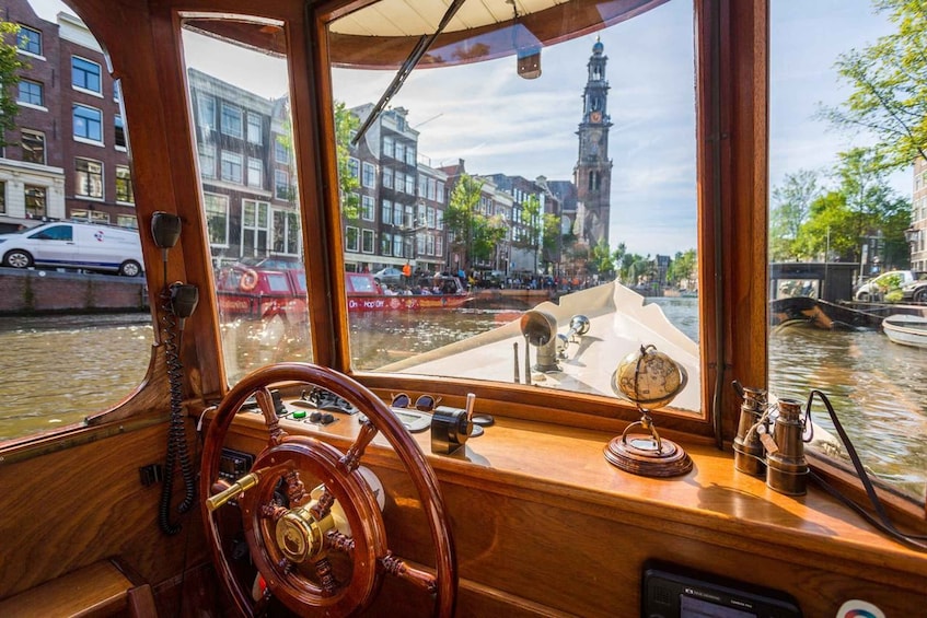 Picture 5 for Activity Amsterdam: Canal Cruise with Unlimited Cheese & Wine Option