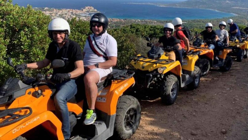 Picture 1 for Activity Calvi: 2-Hour Quad Bike Trip Between Sea and Mountains