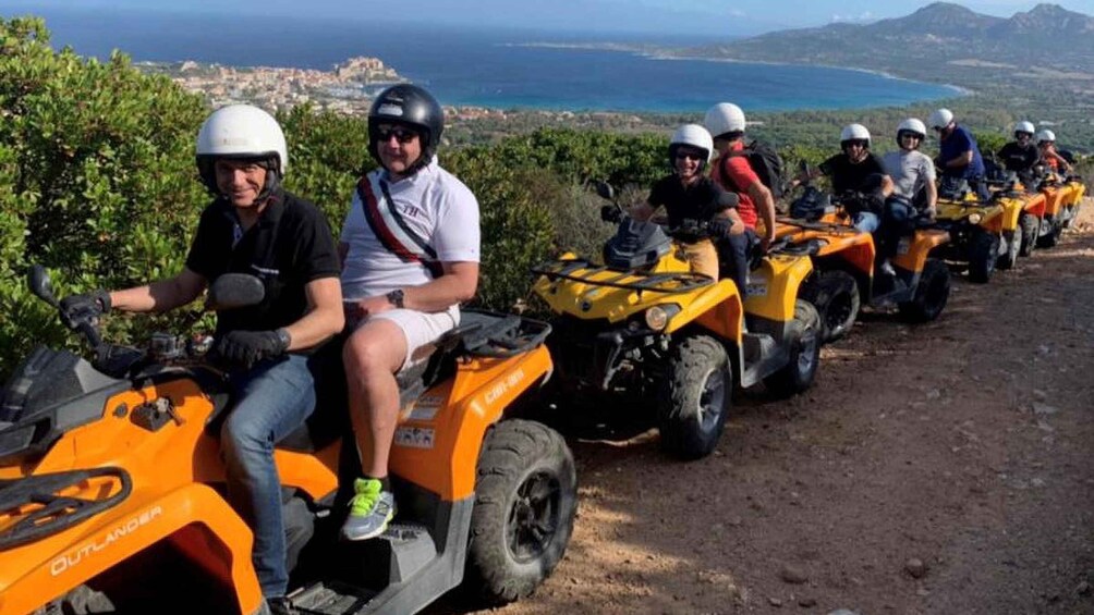 Picture 1 for Activity Calvi: 2-Hour Quad Bike Trip Between Sea and Mountains