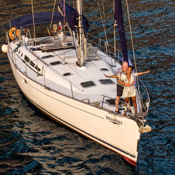 Picture 11 for Activity From Puerto de Mogán: Sailboat Trip with Food and Drinks