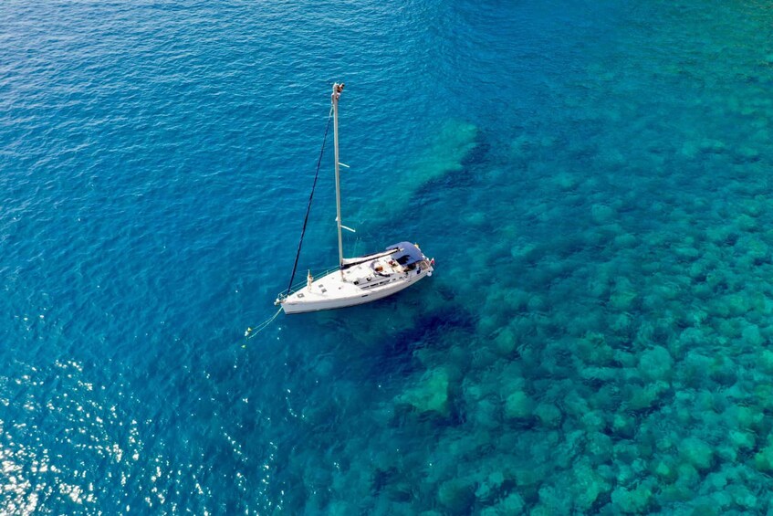 Picture 5 for Activity From Puerto de Mogán: Sailboat Trip with Food and Drinks