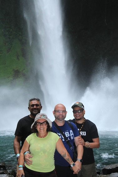 Picture 2 for Activity Combo La Fortuna Waterfall and Volcano Hike & Hotsprings