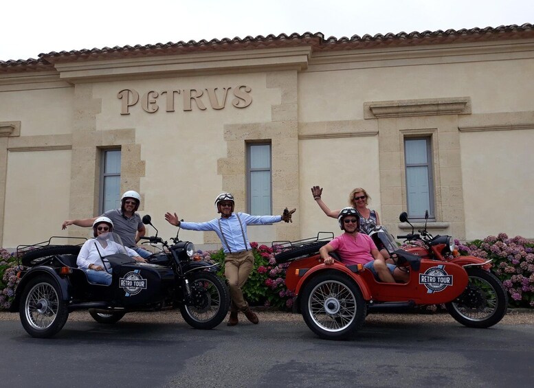 Picture 6 for Activity From Bordeaux: Saint-Emilion Wine Tour in a Sidecar