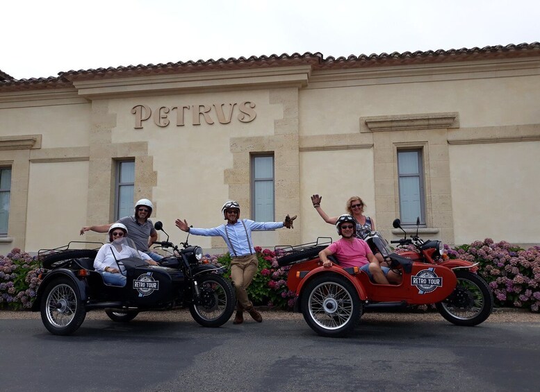 Picture 6 for Activity From Bordeaux: Saint-Emilion Wine Tour in a Sidecar