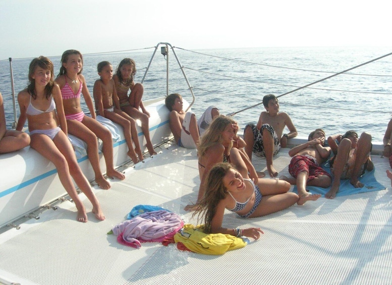 Picture 7 for Activity Lloret de Mar: Catamaran Sailing Tour with BBQ and Drinks