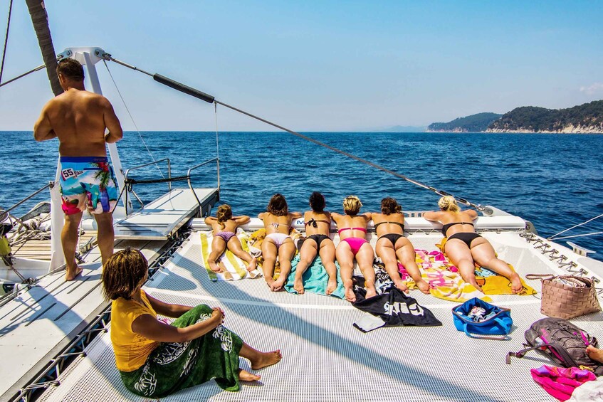 Picture 4 for Activity Lloret de Mar: Catamaran Sailing Cruise with BBQ and Drinks