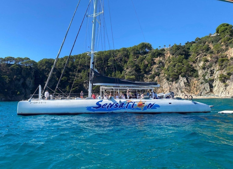 Picture 31 for Activity Lloret de Mar: Catamaran Sailing Cruise with BBQ and Drinks