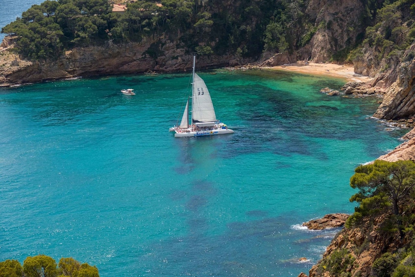 Picture 32 for Activity Lloret de Mar: Catamaran Sailing Cruise with BBQ and Drinks