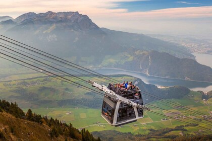 Mt Stanserhorn Photo-Tour with Convertible Style Cable Car