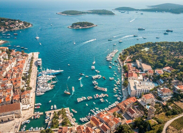 From Trogir/ Split: Hvar & Pakleni Islands Private Boat Tour