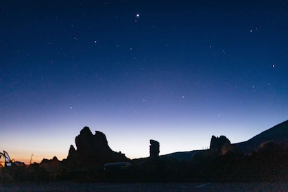 Expérience nocturne au Teide avec dîner et observation des étoiles