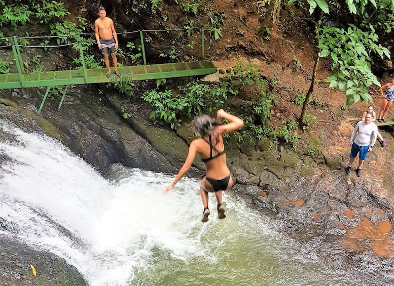 Picture 2 for Activity From San Jose: Full-Day Jaco Beach Canyoning and Canopy Tour