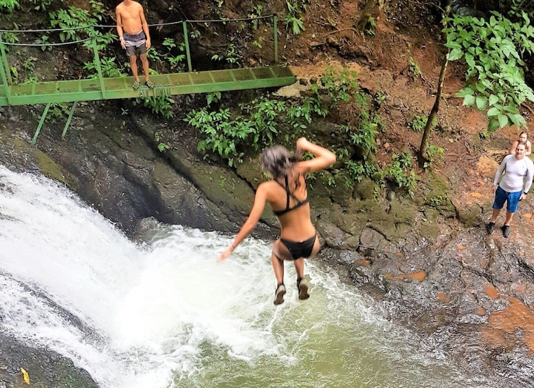 Picture 2 for Activity From San Jose: Full-Day Jaco Beach Canyoning and Canopy Tour