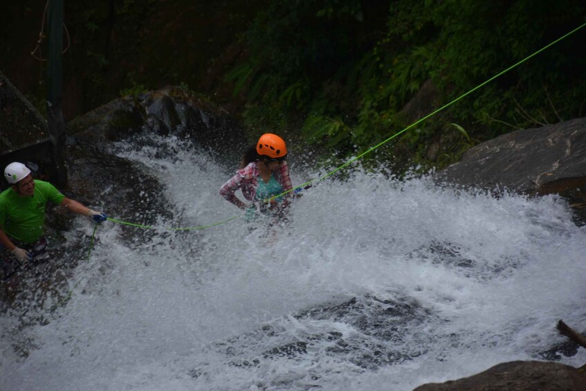 Picture 5 for Activity From San Jose: Full-Day Jaco Beach Canyoning and Canopy Tour