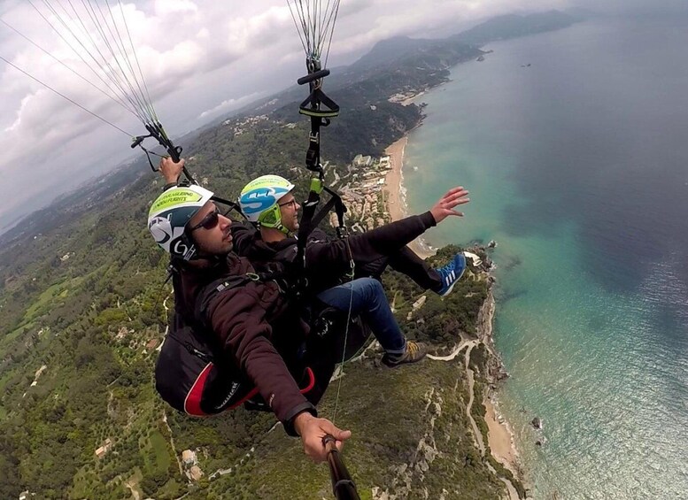 Picture 6 for Activity Pelekas: Tandem Paragliding Flight