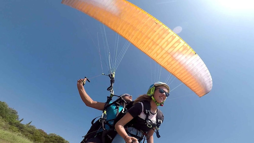 Picture 4 for Activity Pelekas: Tandem Paragliding Flight