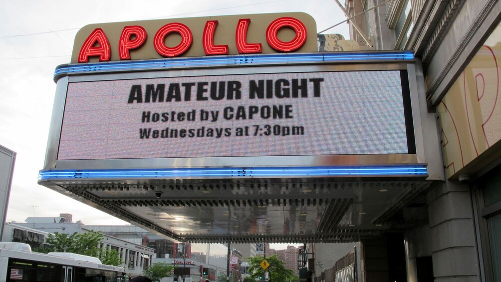 Marquee at the Appllo in Harlem