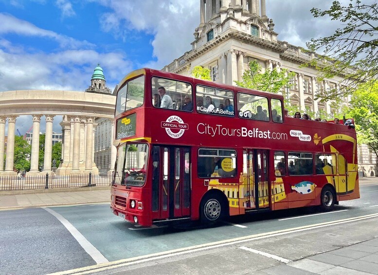 Belfast: 1 or 2-Day Sightseeing Hop-on Hop-off Bus Tour