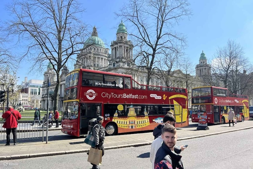 Belfast: 1 or 2-Day Sightseeing Hop-on Hop-off Bus Tour