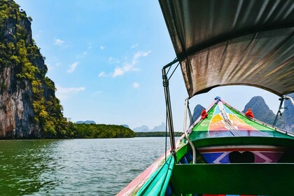 Phuket: Longtailbåt og kanotur på James Bond-øya