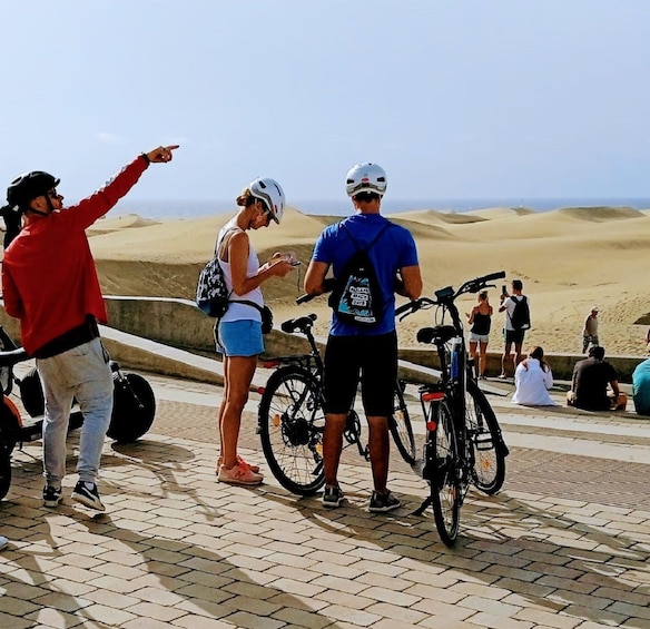 Picture 1 for Activity Maspalomas: E-Bike Sightseeing Sunset Tour or Morning Tour