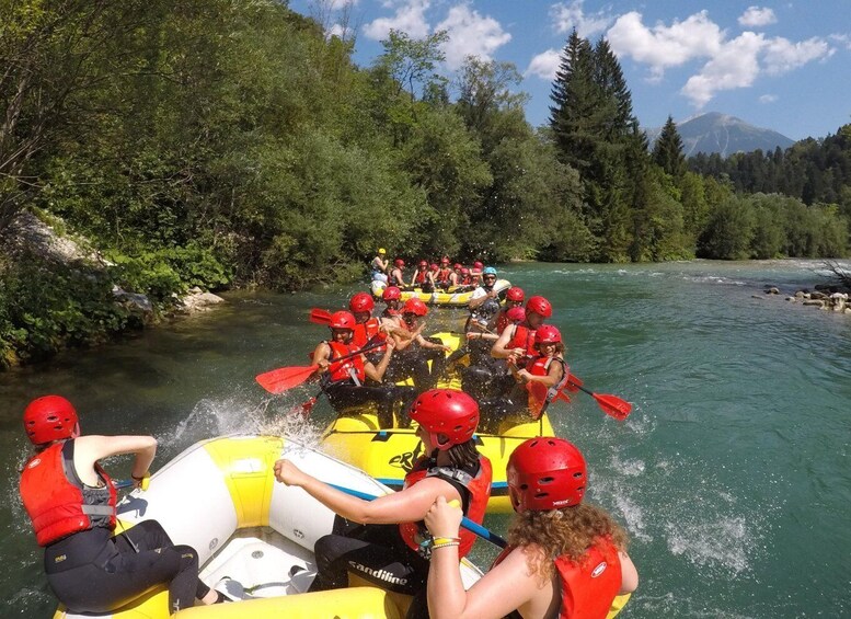Picture 5 for Activity Lake Bled: Rafting and Canyoning Excursion