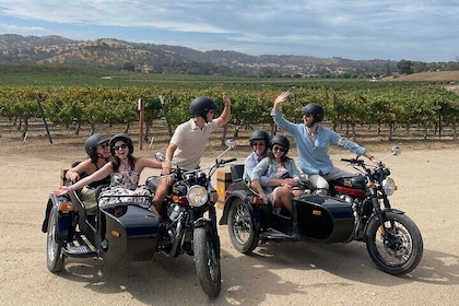 Vineyard Rides Paso Robles Sidecar Wine Adventure
