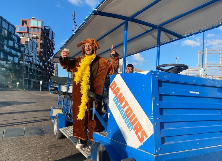 Picture 1 for Activity Amsterdam: Party Bike Tour with Beer