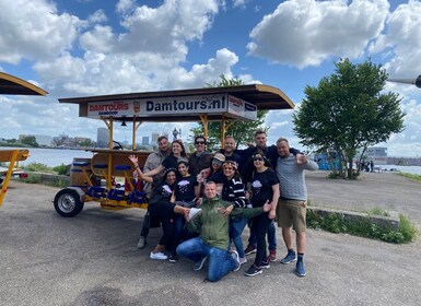 Ámsterdam: tour de fiesta en bicicleta con cerveza