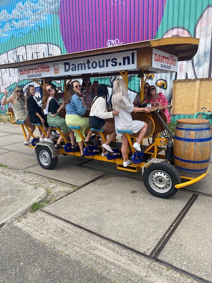 Picture 15 for Activity Amsterdam: Party Bike Tour with Beer