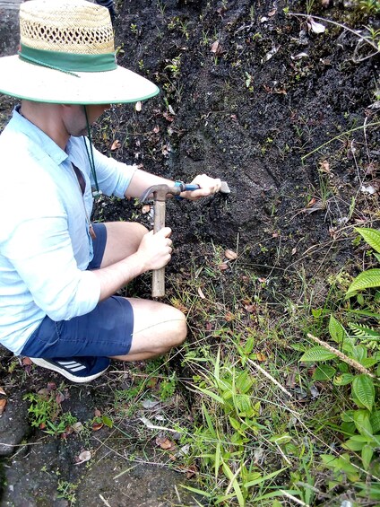 Create Lava Rock Sculptures and Wood Tikis in the Hawaiian Jungle