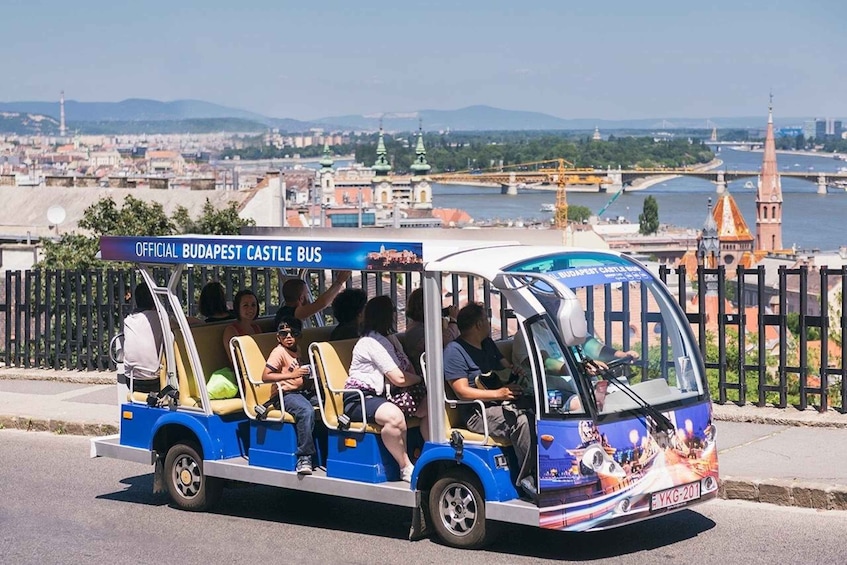 Picture 2 for Activity Budapest: Official Buda Castle Electric Hop-On Hop-Off Bus